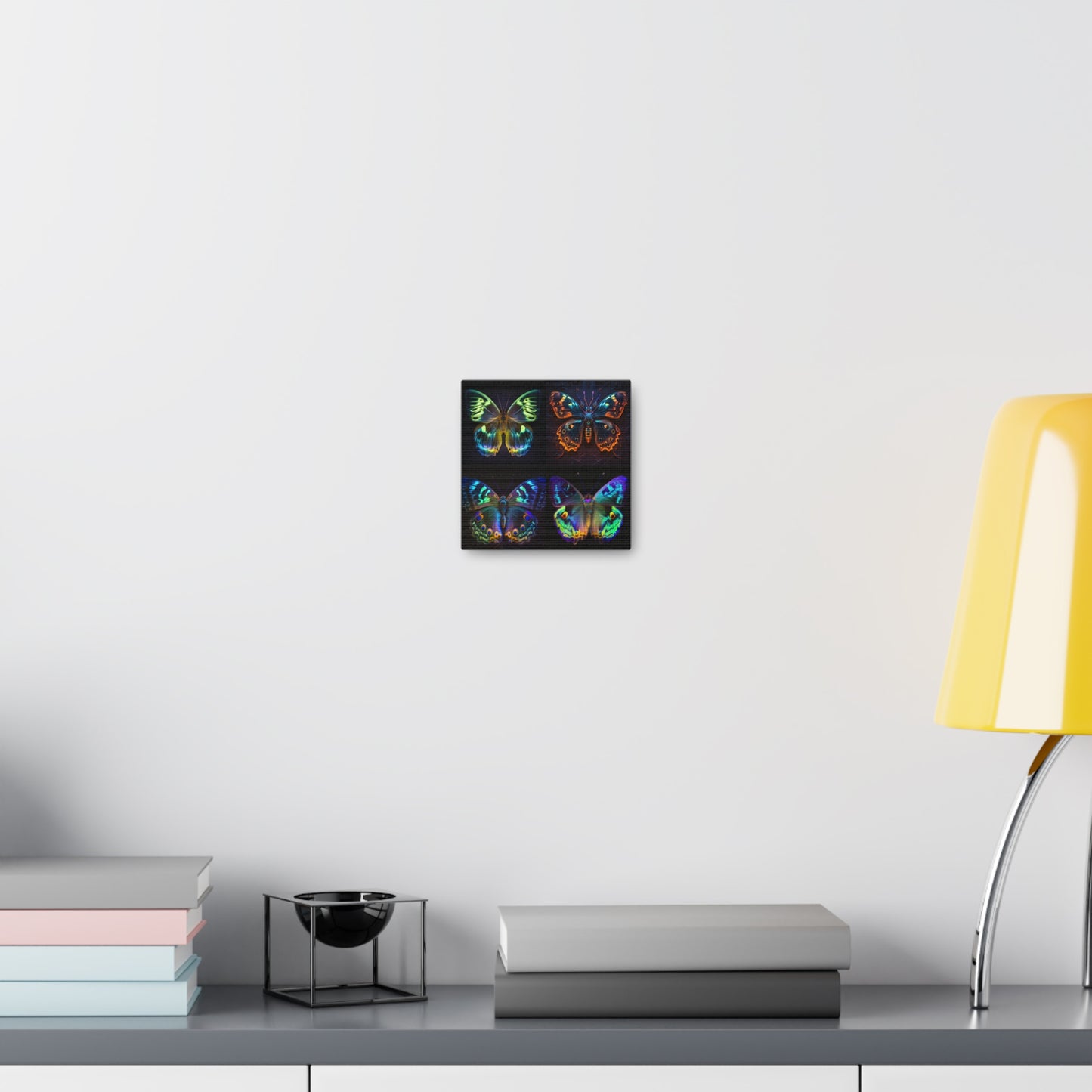 Canvas Gallery Wraps Neon Hue Butterfly 5