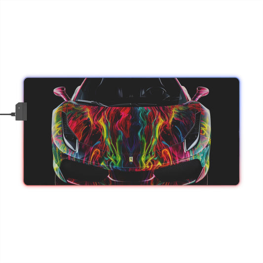 LED Gaming Mouse Pad Ferrari Color 1