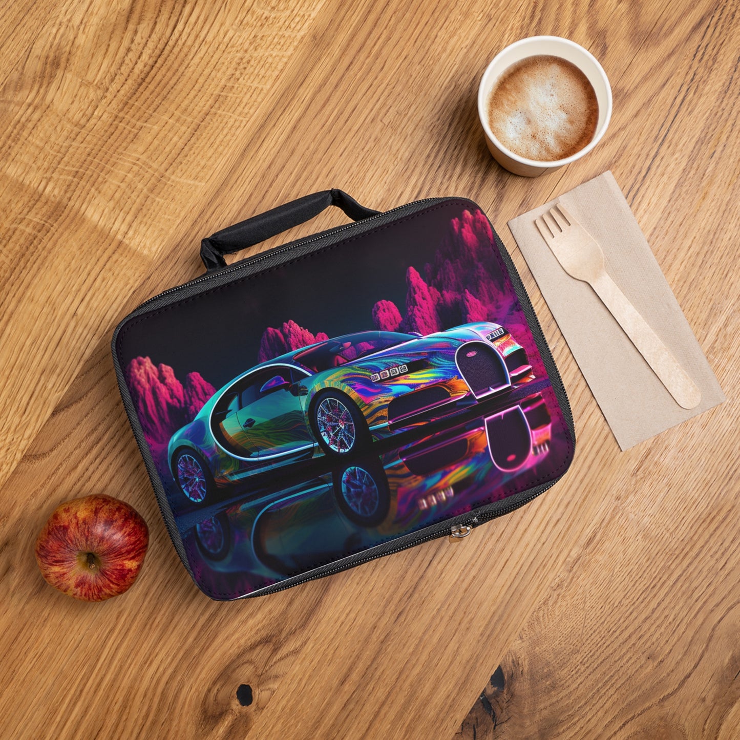 Lunch Bag Florescent Bugatti Flair 2