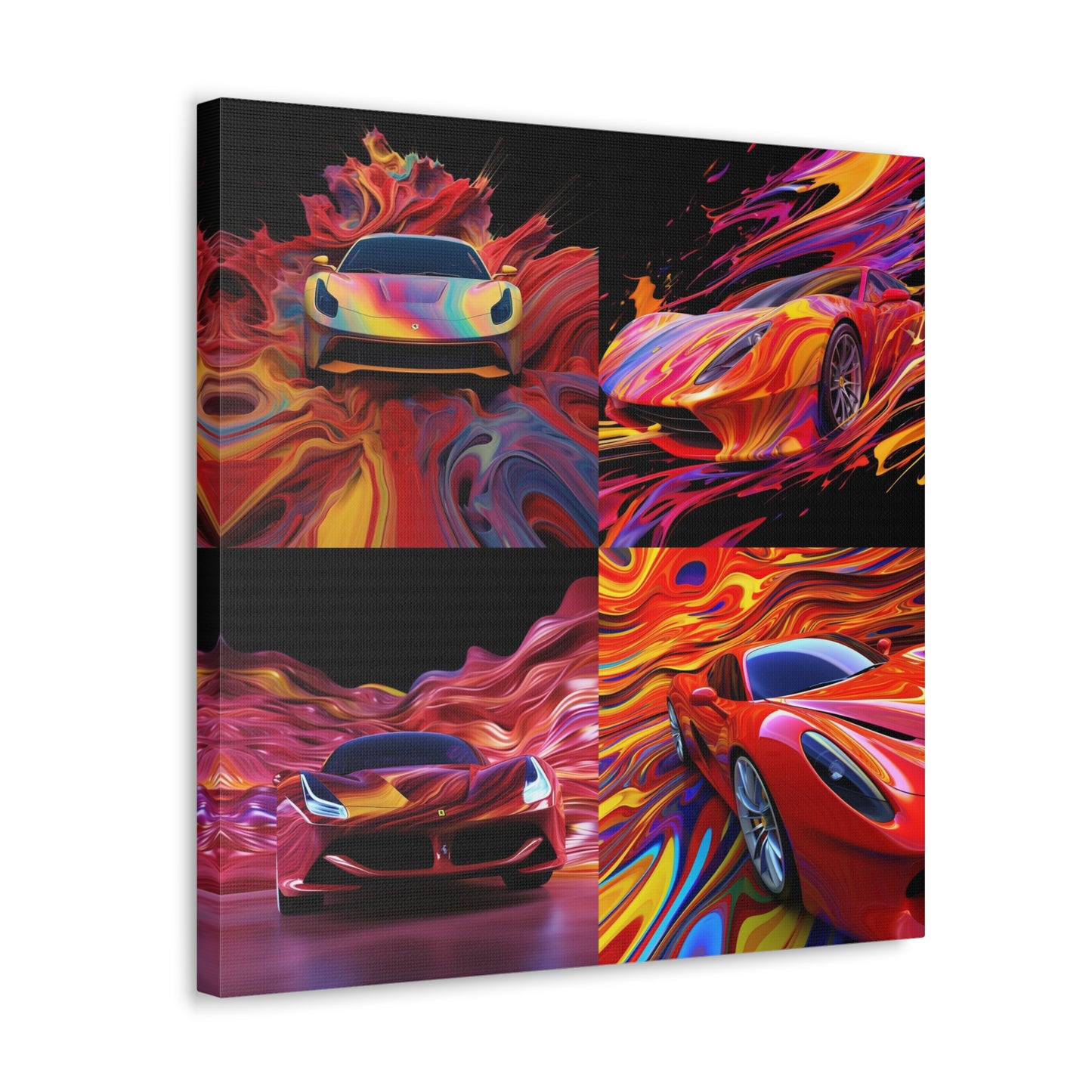 Canvas Gallery Wraps Ferrari Water Fusion 5