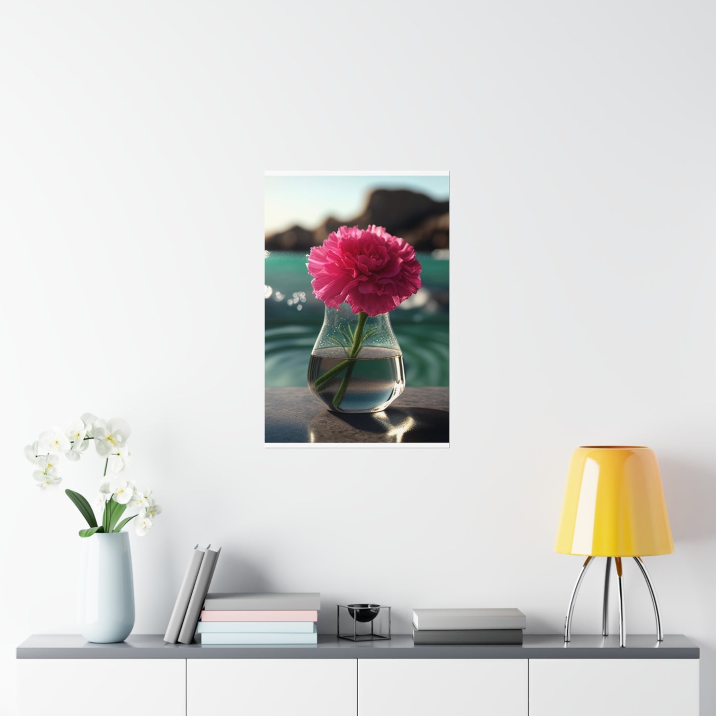 Premium Matte Vertical Posters Carnation 4