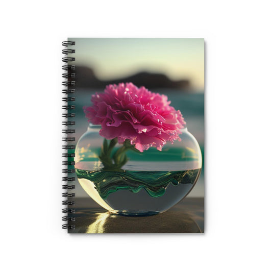 Spiral Notebook - Ruled Line Carnation 3