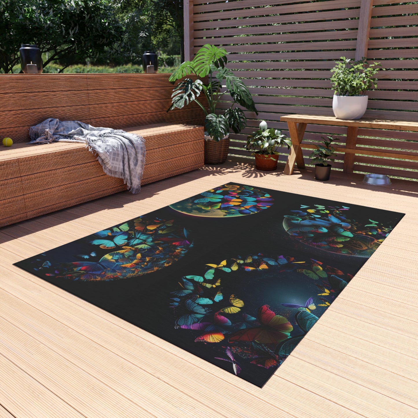 Outdoor Rug  Moon Butterfly 5