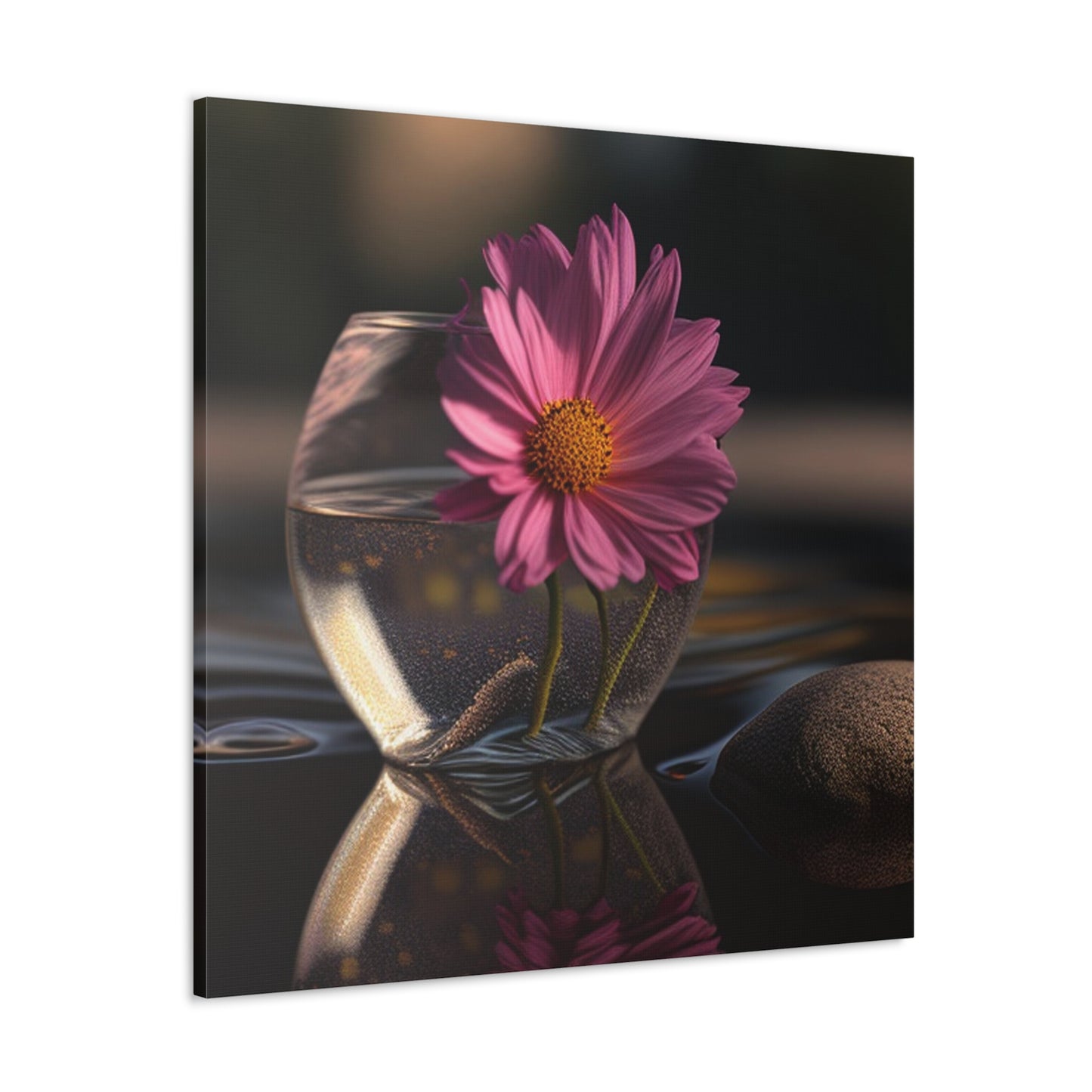 Canvas Gallery Wraps Pink Daisy 4