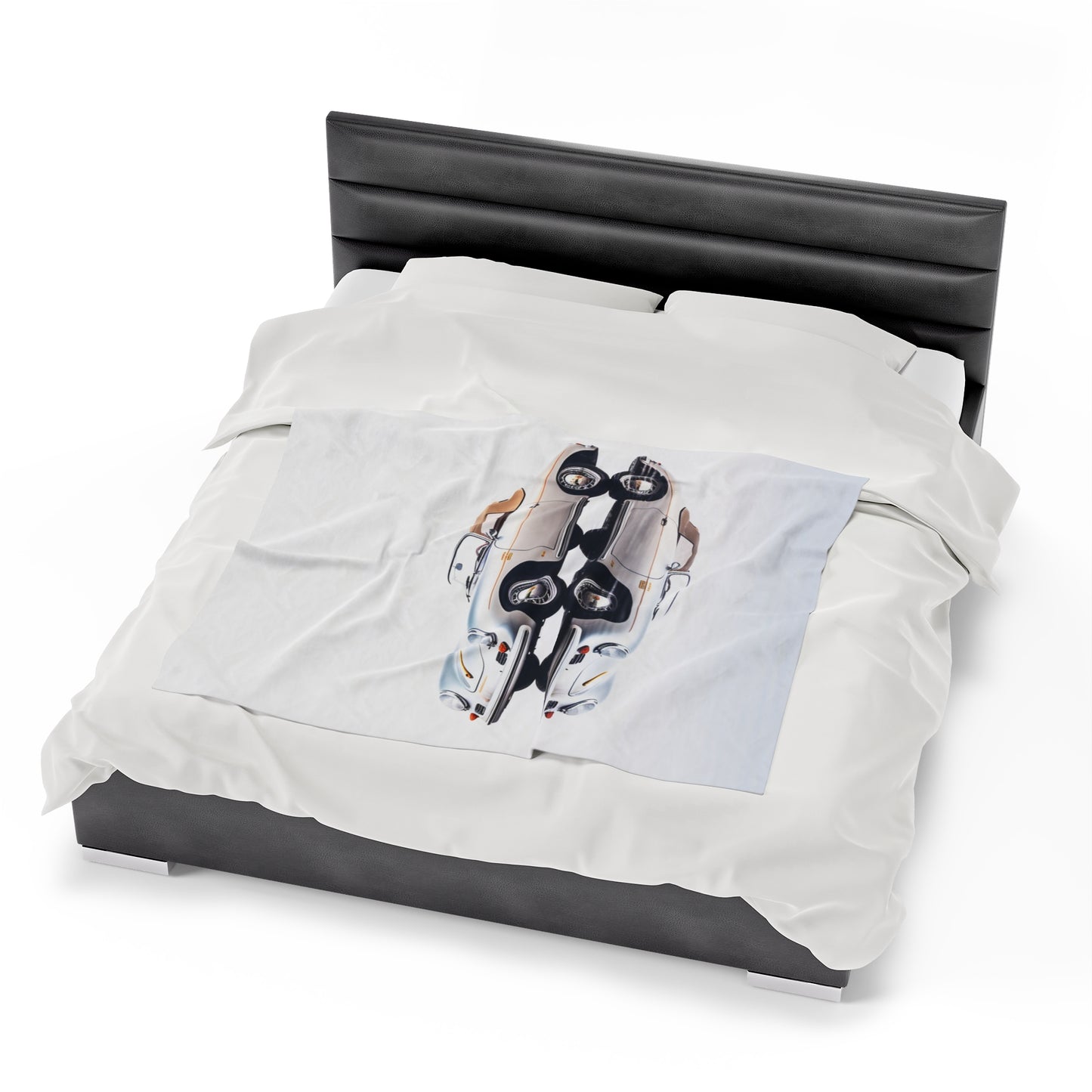 Velveteen Plush Blanket 911 Speedster on water 2