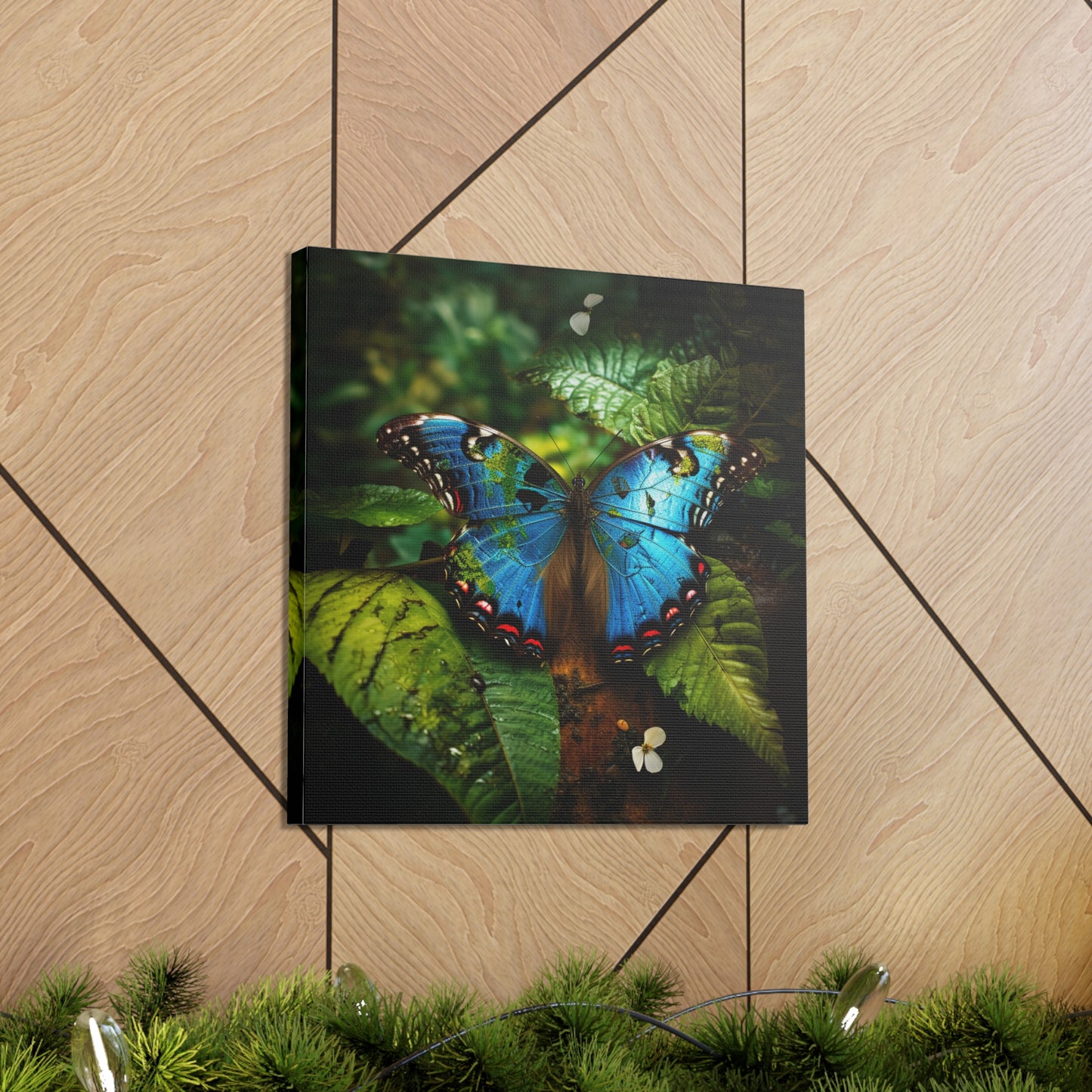 Canvas Gallery Wraps Jungle Butterfly 2