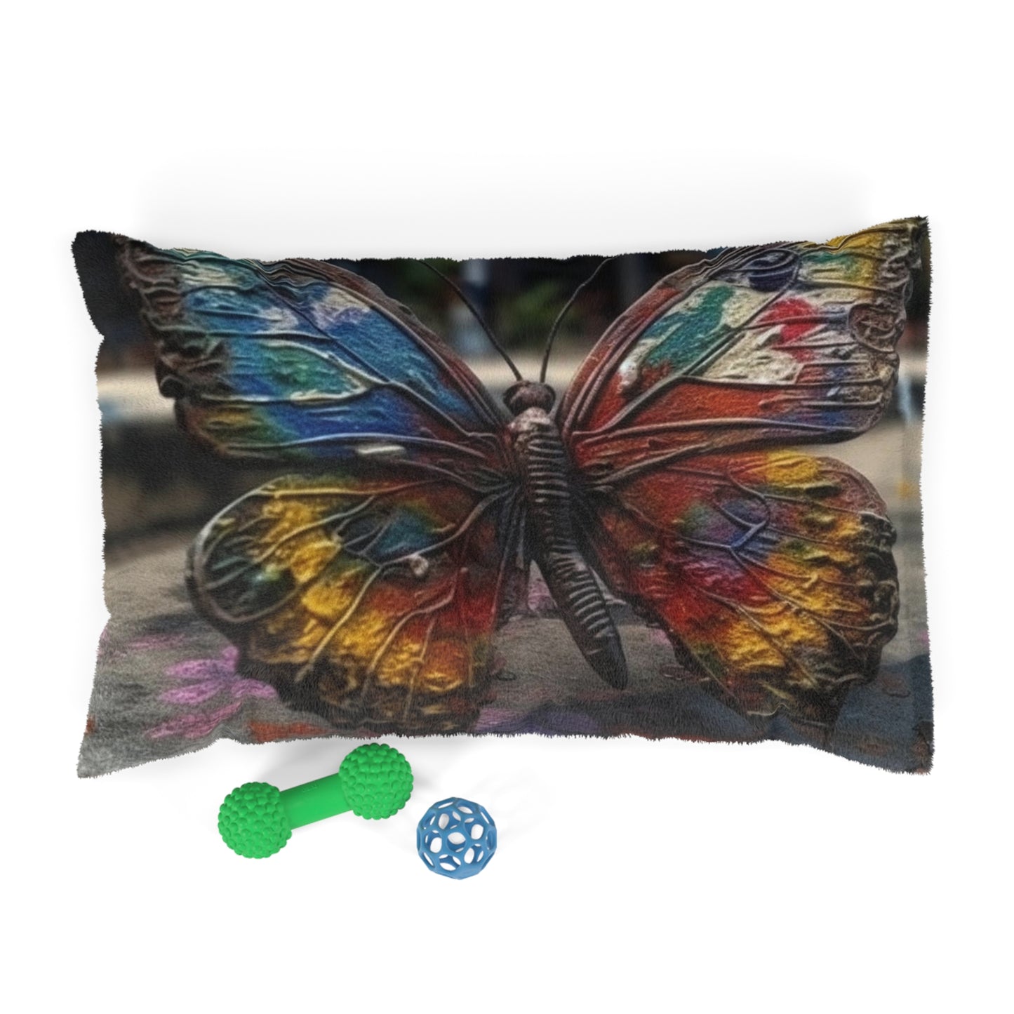 Pet Bed Liquid Street Butterfly 3