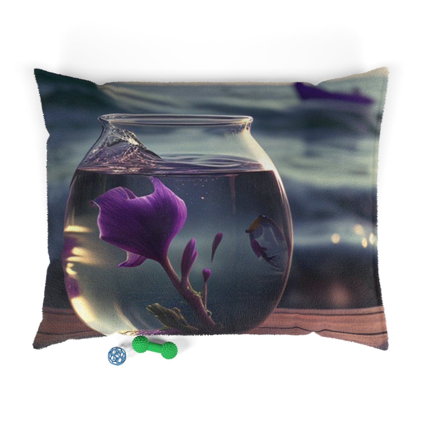 Pet Bed Purple Sweet pea in a vase 1