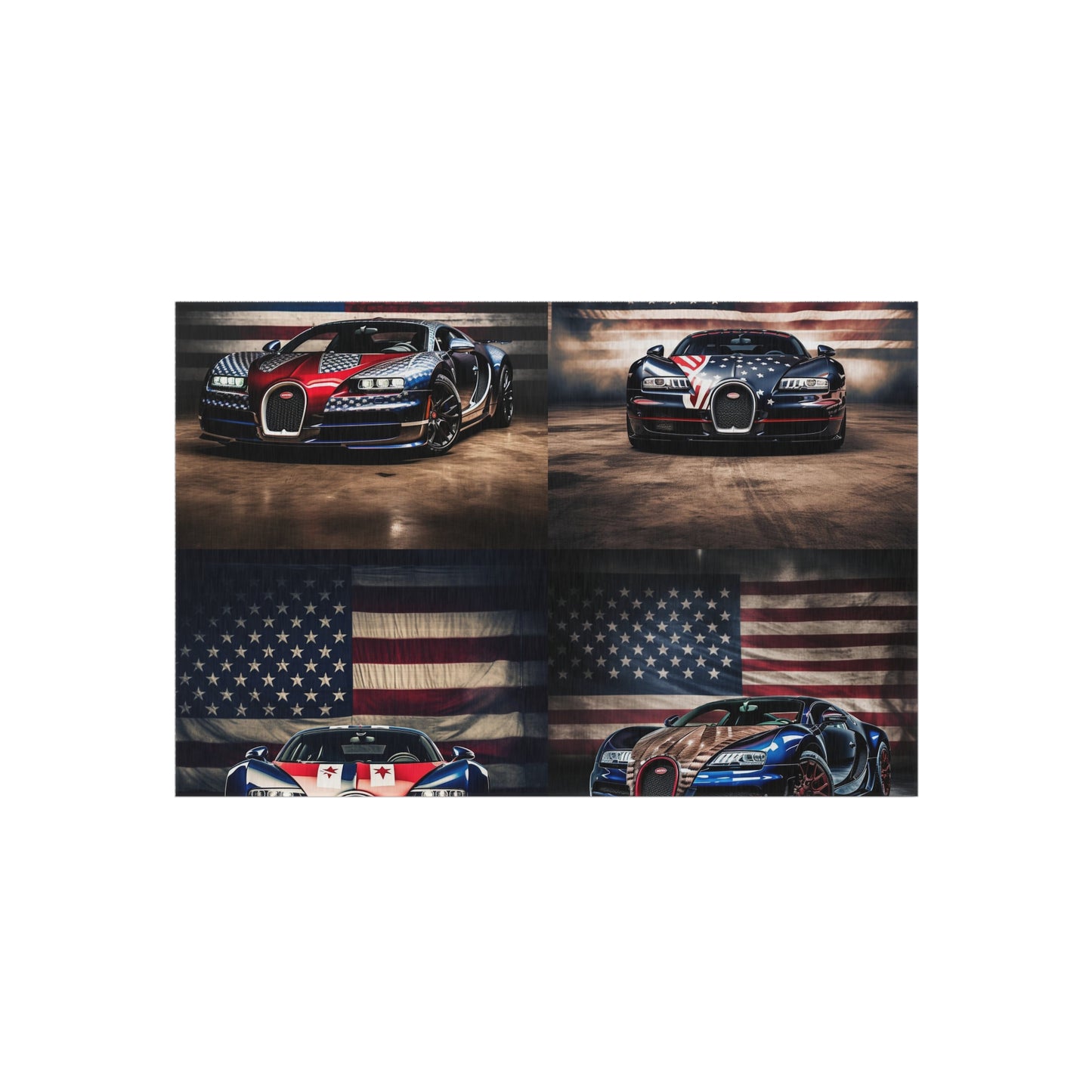 Outdoor Rug  Bugatti American Flag 5