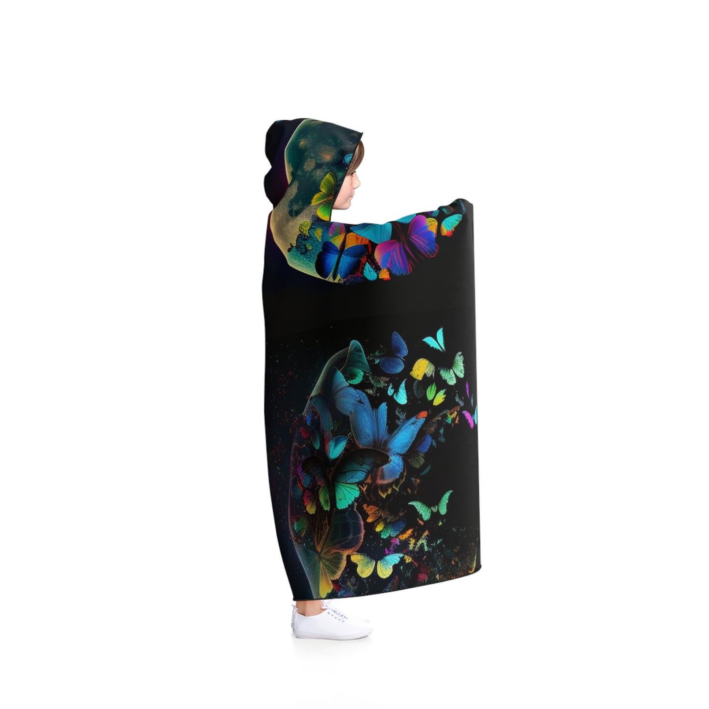 Hooded Blanket Moon Butterfly 5