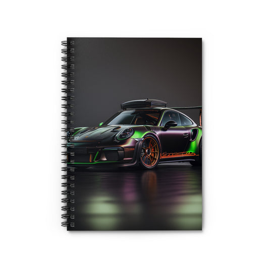 Spiral Notebook - Ruled Line Porsche Color 2