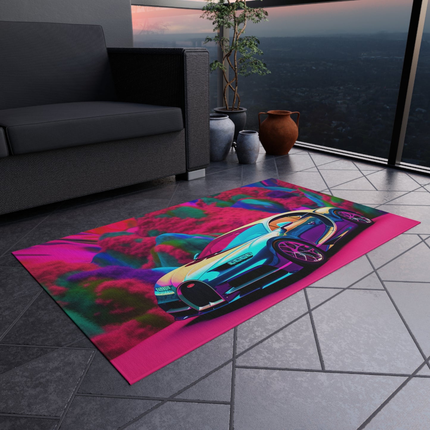 Outdoor Rug  Florescent Bugatti Flair 4