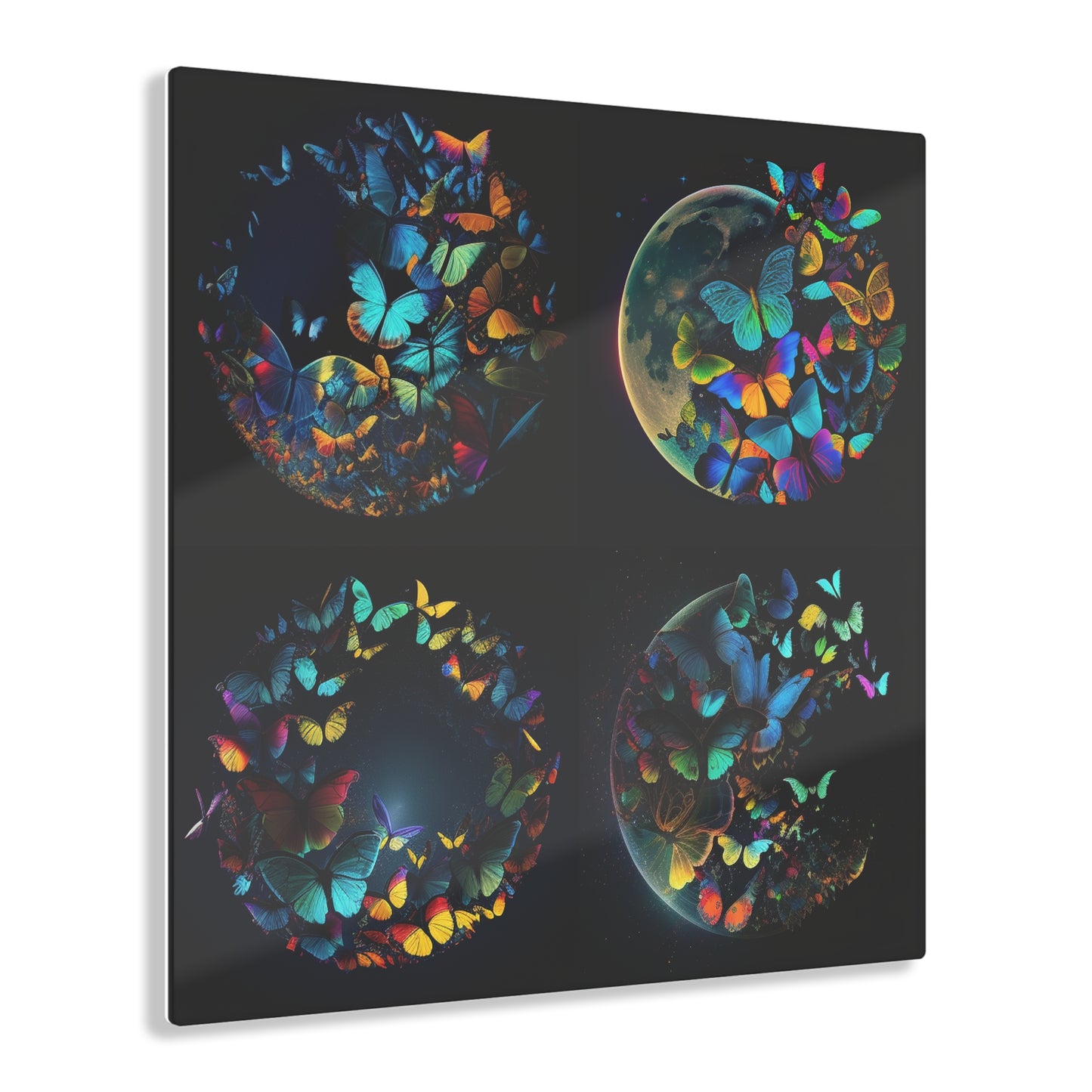 Acrylic Prints Moon Butterfly 5