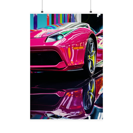 Premium Matte Vertical Posters Ferrari Flair Macro 2