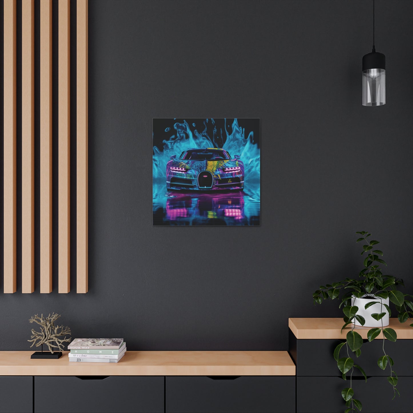 Canvas Gallery Wraps Bugatti Water 2
