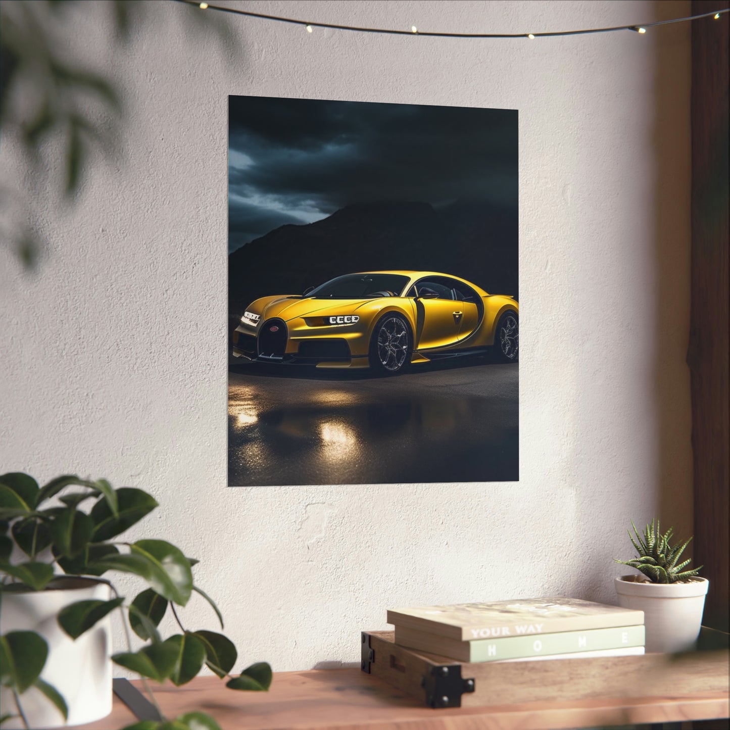 Premium Matte Vertical Posters Bugatti Real Look 4