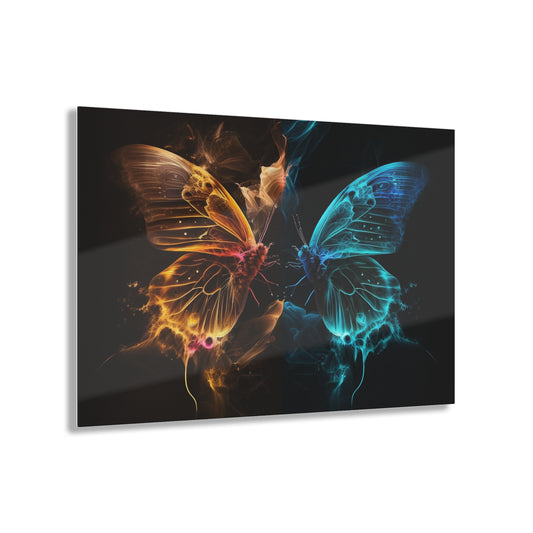 Acrylic Prints Kiss Neon Butterfly 9