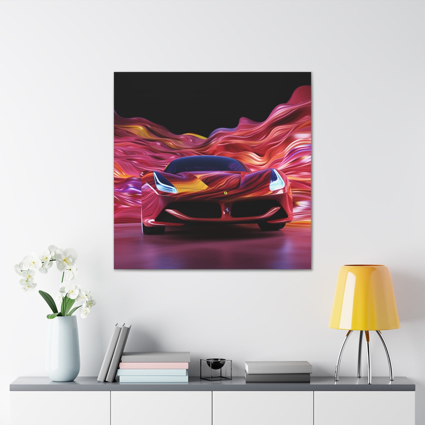 Canvas Gallery Wraps Ferrari Water Fusion 3