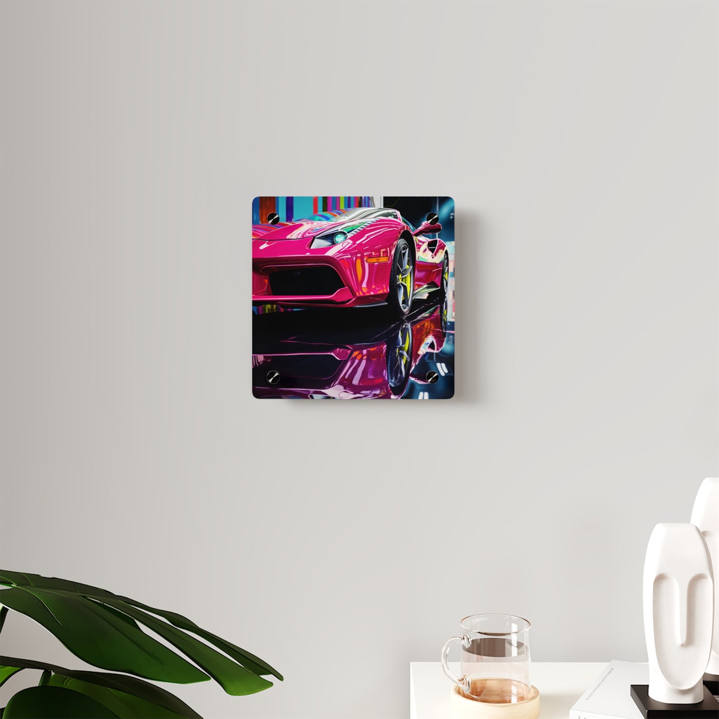 Acrylic Wall Art Panels Ferrari Flair Macro 2