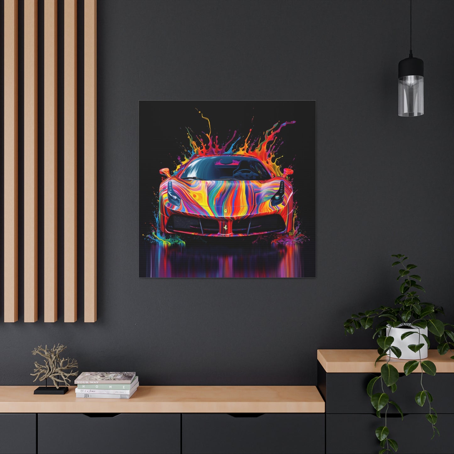 Canvas Gallery Wraps Ferrari Fusion Water 4