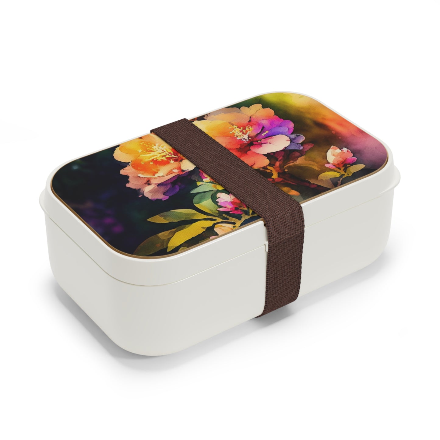 Bento Lunch Box Bright Spring Flowers 2