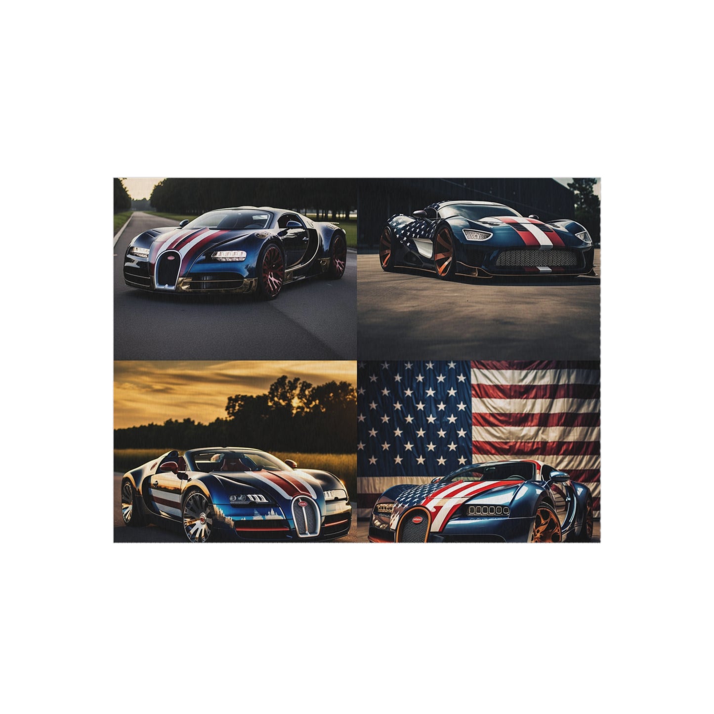 Outdoor Rug  Bugatti Flag American 5