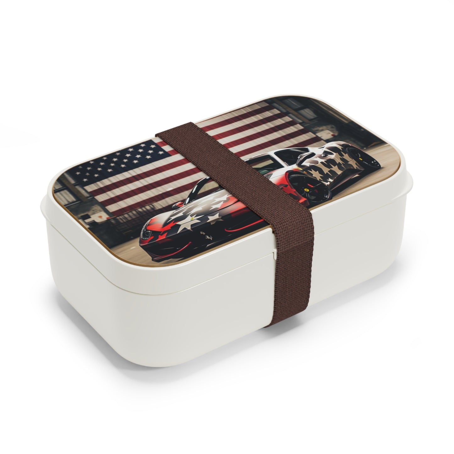 Bento Lunch Box American Flag Farrari 1