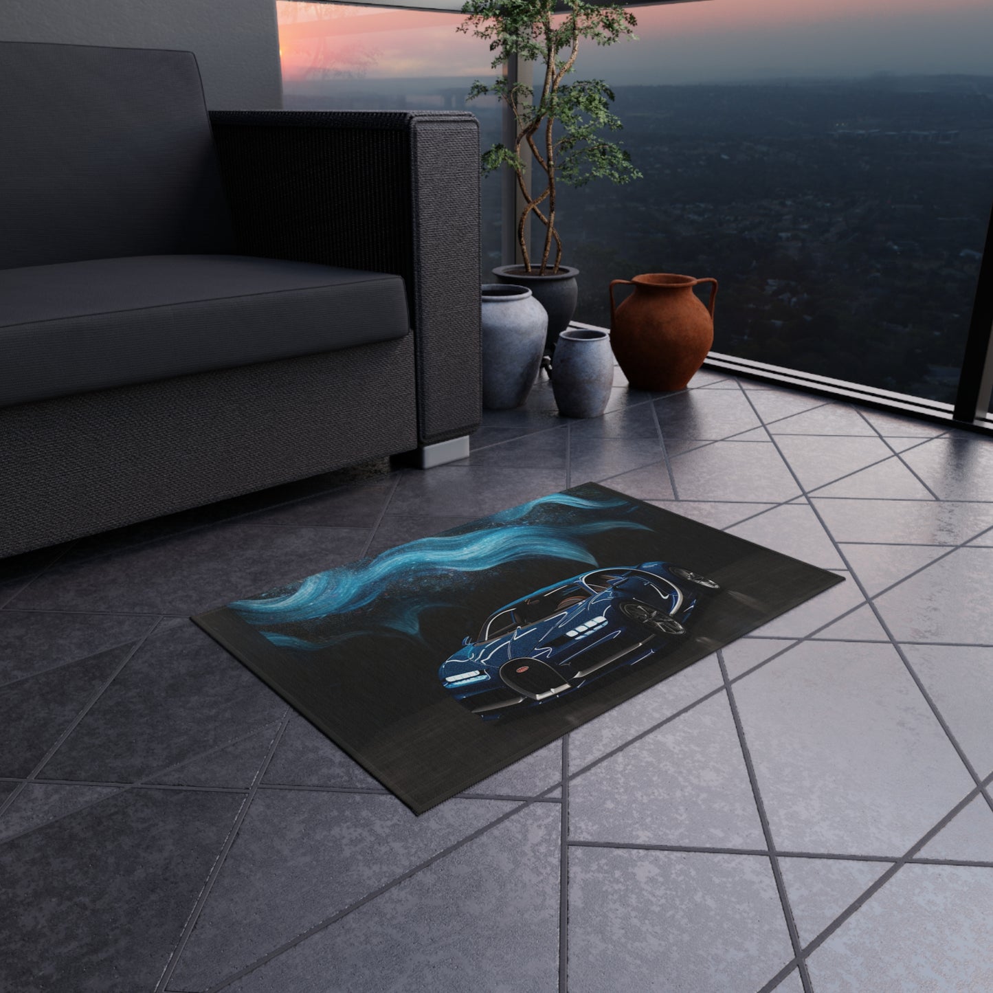 Outdoor Rug  Hyper Bugatti 3