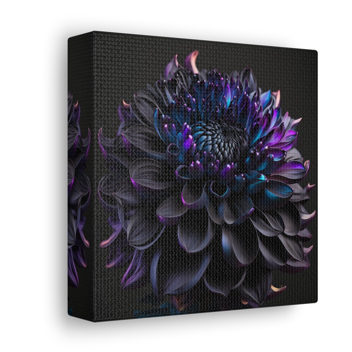 Canvas Gallery Wraps Dahlia Purple 2
