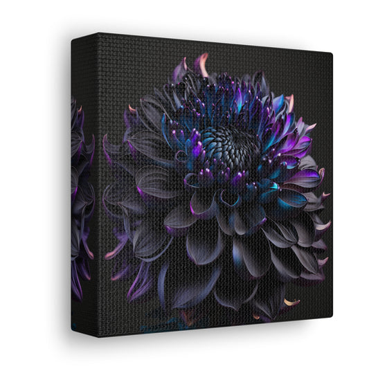Canvas Gallery Wraps Dahlia Purple 2