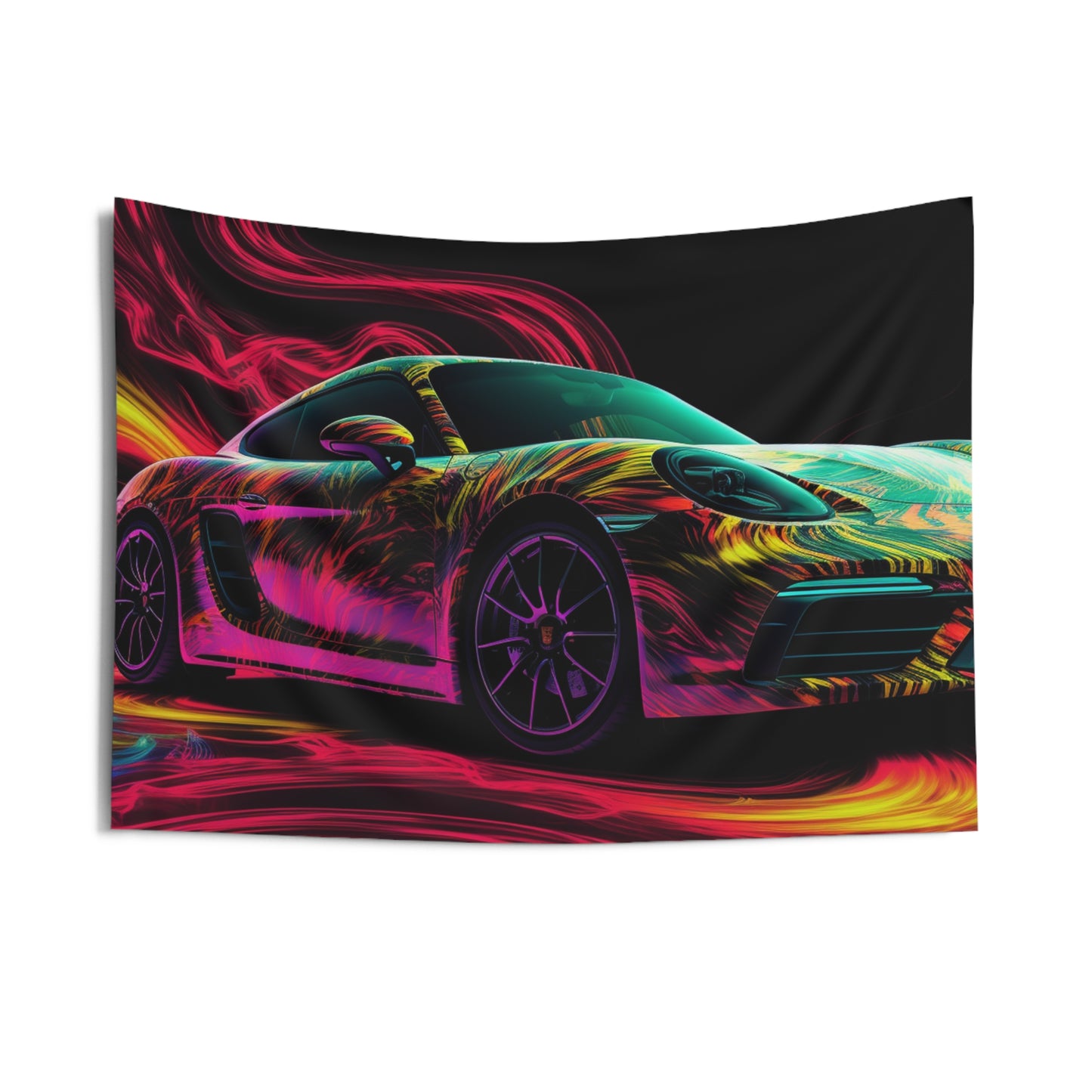 Indoor Wall Tapestries Porsche Flair 1