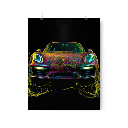 Premium Matte Vertical Posters Porsche Flair 2