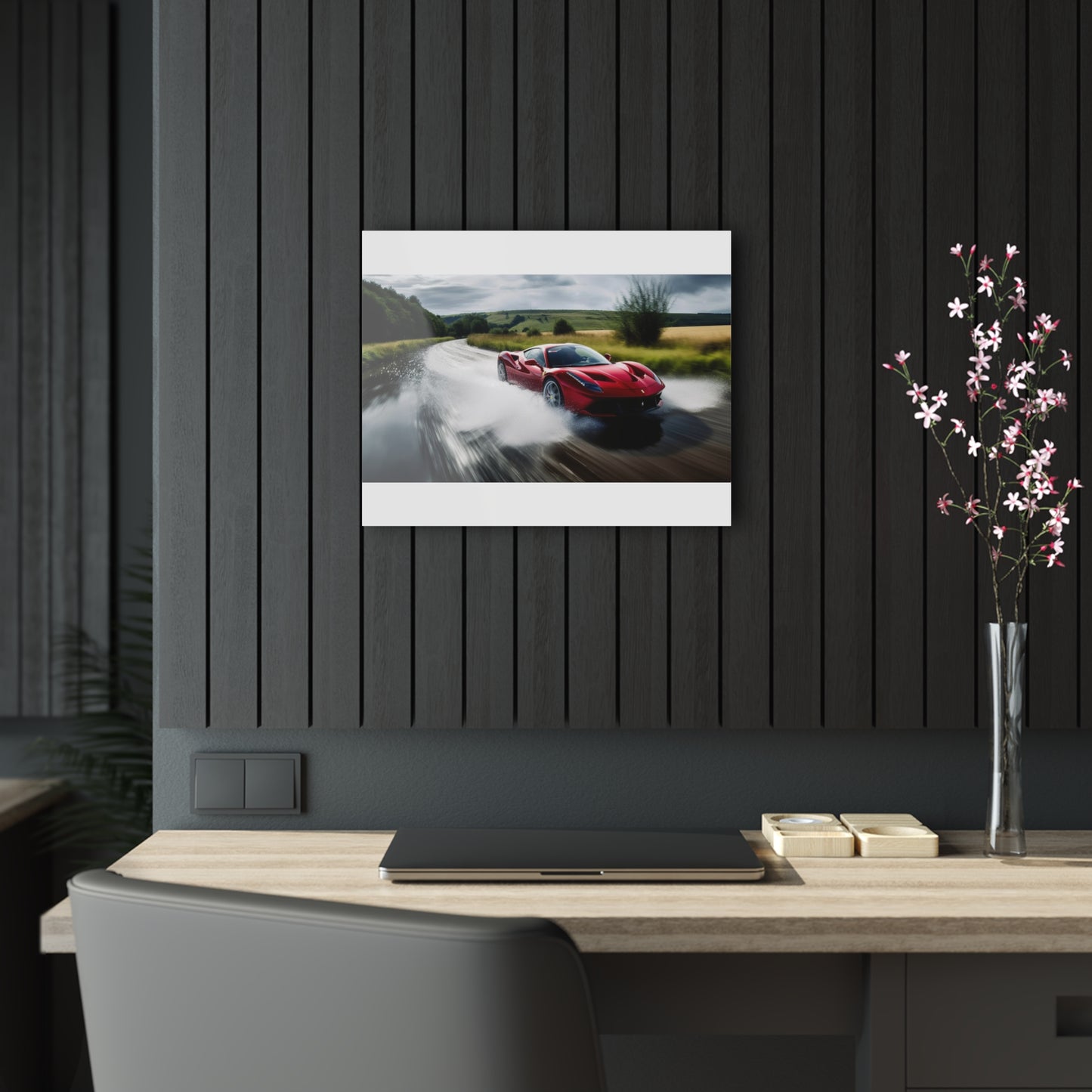 Acrylic Prints Water Ferrari Splash 4