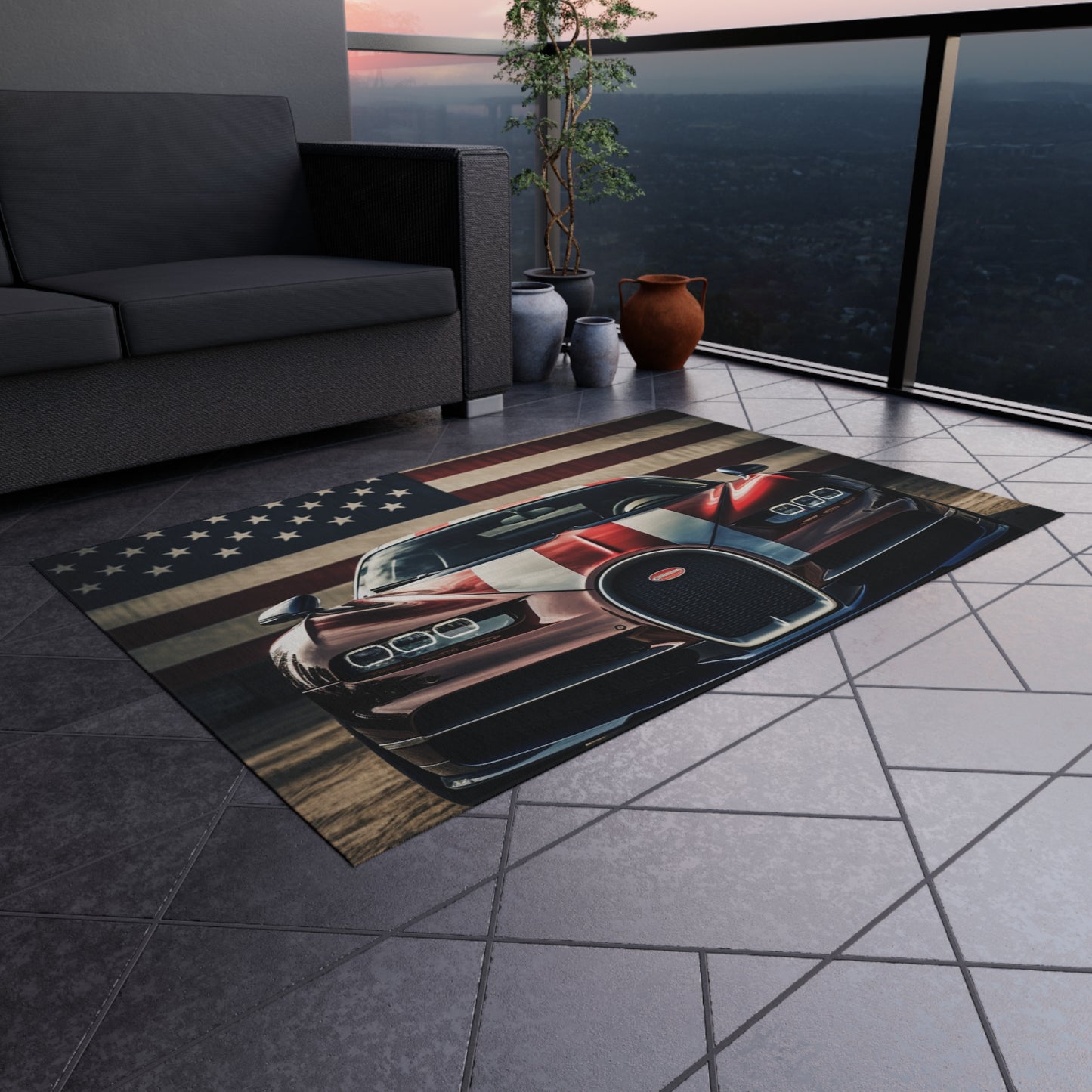 Outdoor Rug  Bugatti Flag 1