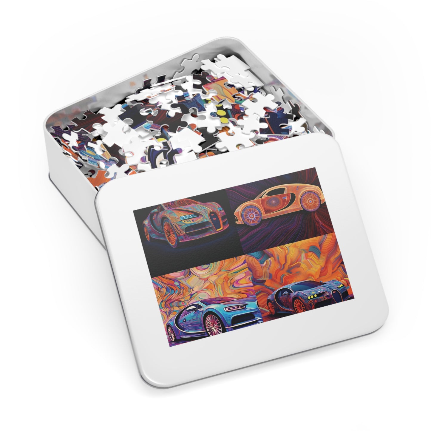 Jigsaw Puzzle (30, 110, 252, 500,1000-Piece) Bugatti Abstract Concept 5
