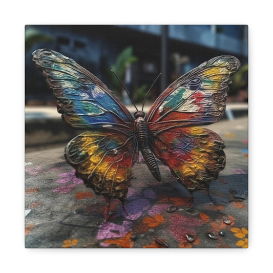 Canvas Gallery Wraps Liquid Street Butterfly 3