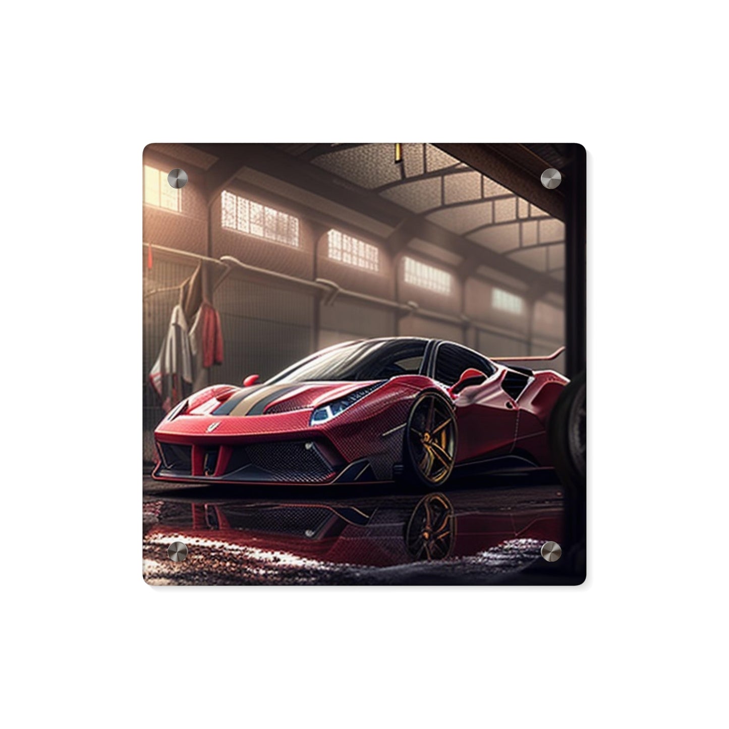 Acrylic Wall Art Panels Ferrari Hyper 4