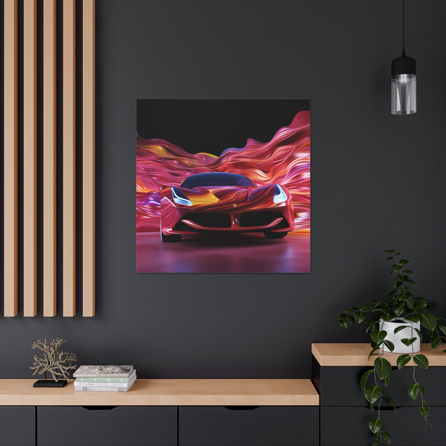 Canvas Gallery Wraps Ferrari Water Fusion 3