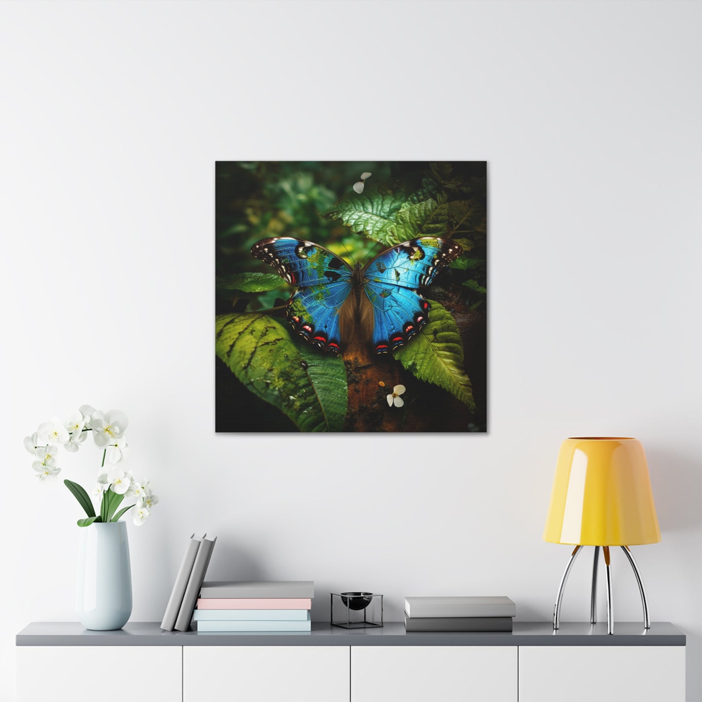 Canvas Gallery Wraps Jungle Butterfly 2