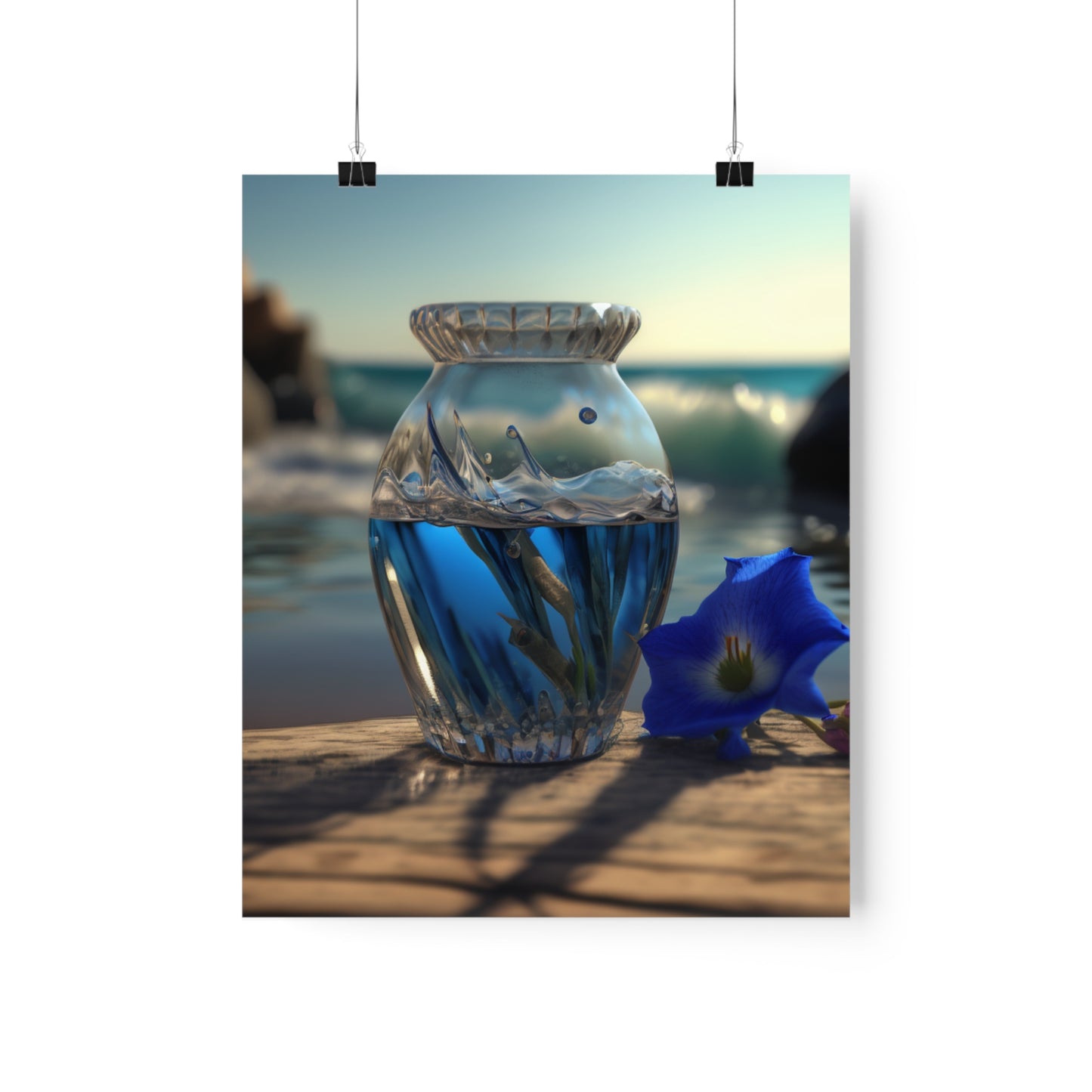 Premium Matte Vertical Posters Bluebell 1