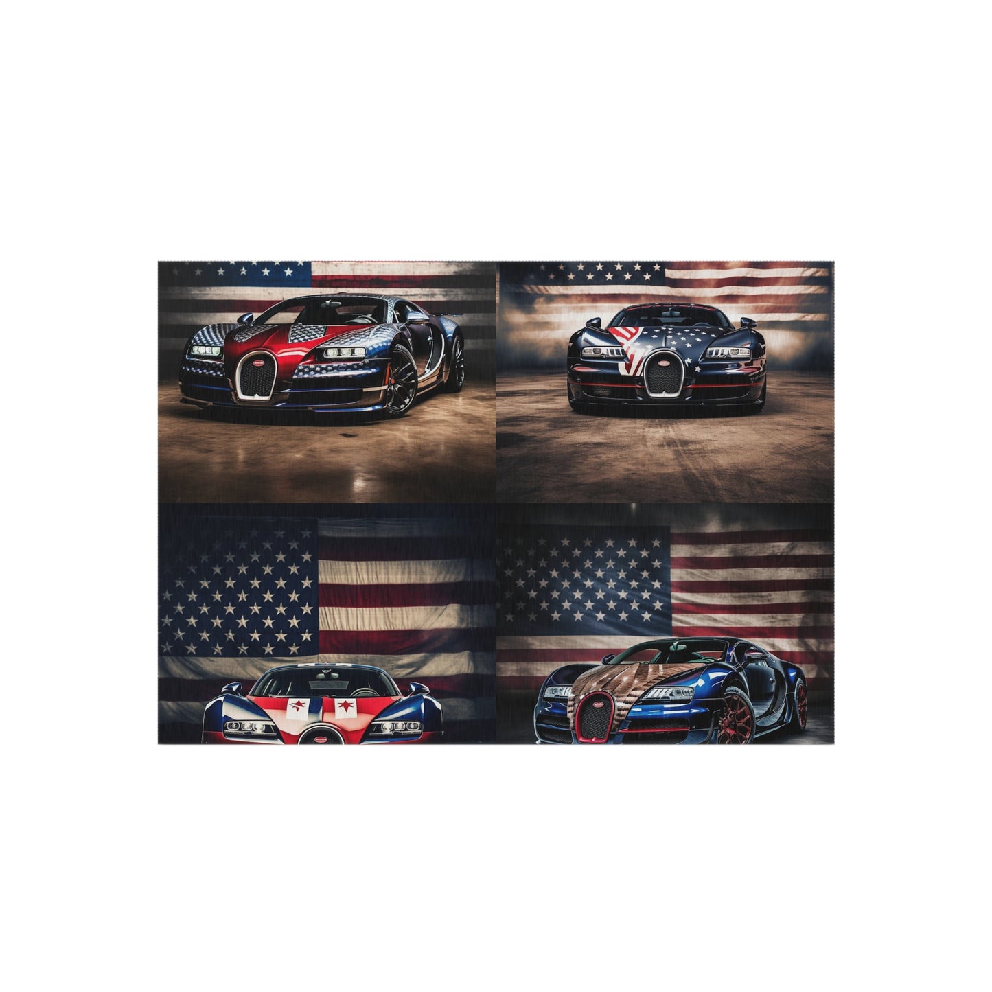 Outdoor Rug  Bugatti American Flag 5