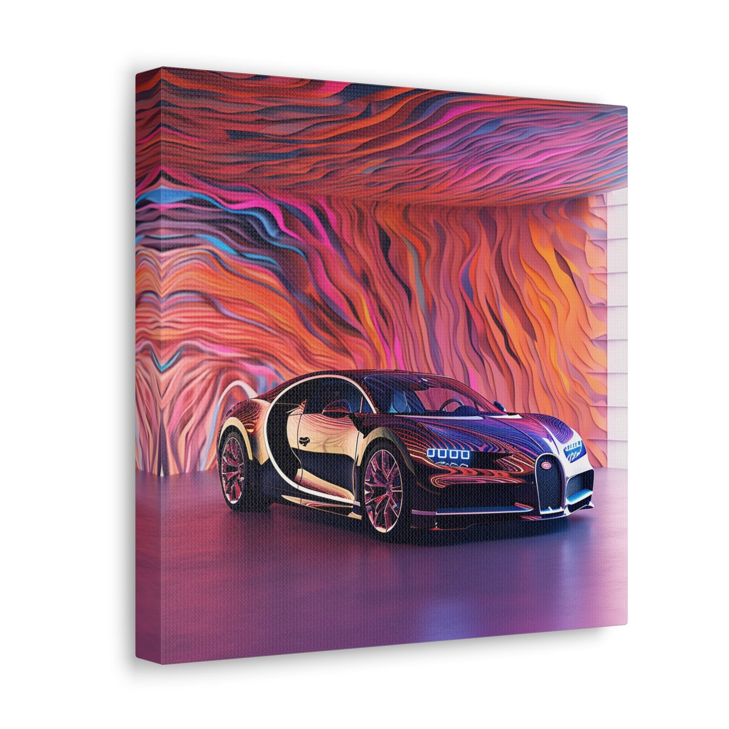 Canvas Gallery Wraps Bugatti Abstract Flair 4