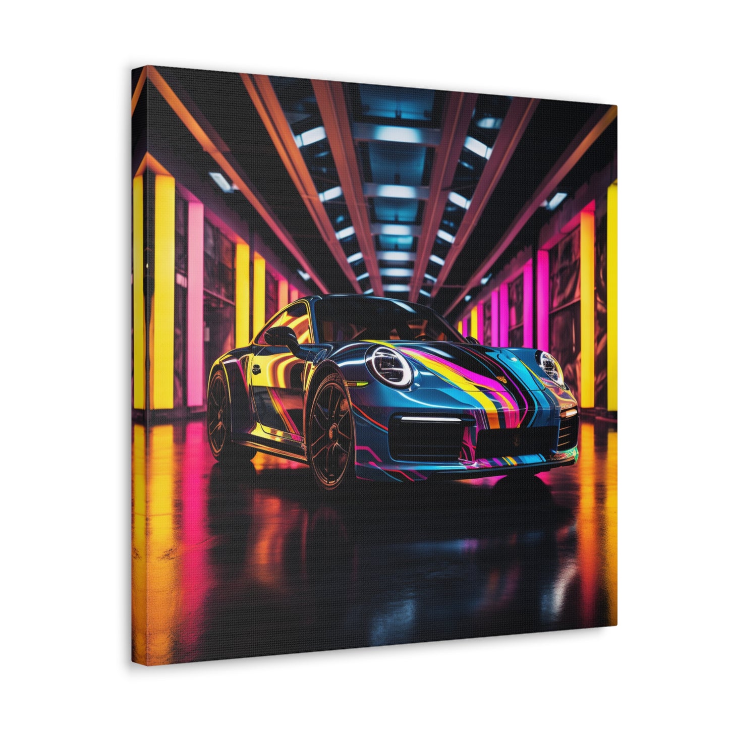 Canvas Gallery Wraps Macro Porsche 1