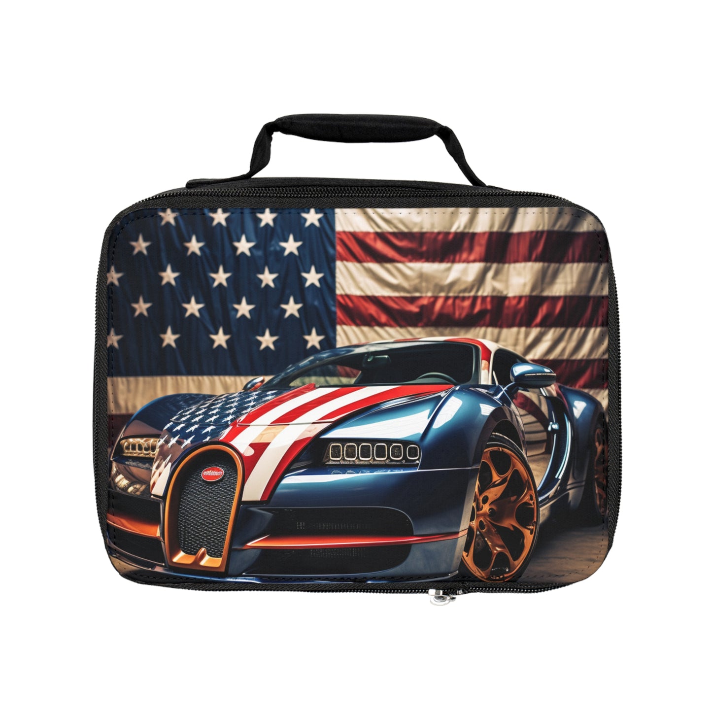 Lunch Bag Bugatti Flag American 4