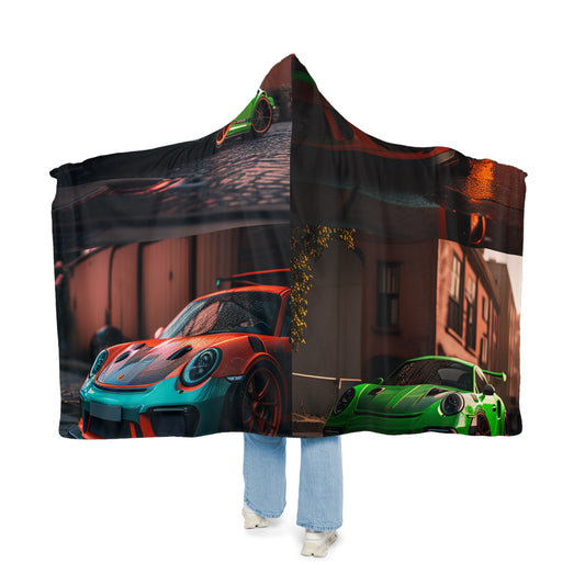 Snuggle Hooded Blanket porsche 911 gt3 5