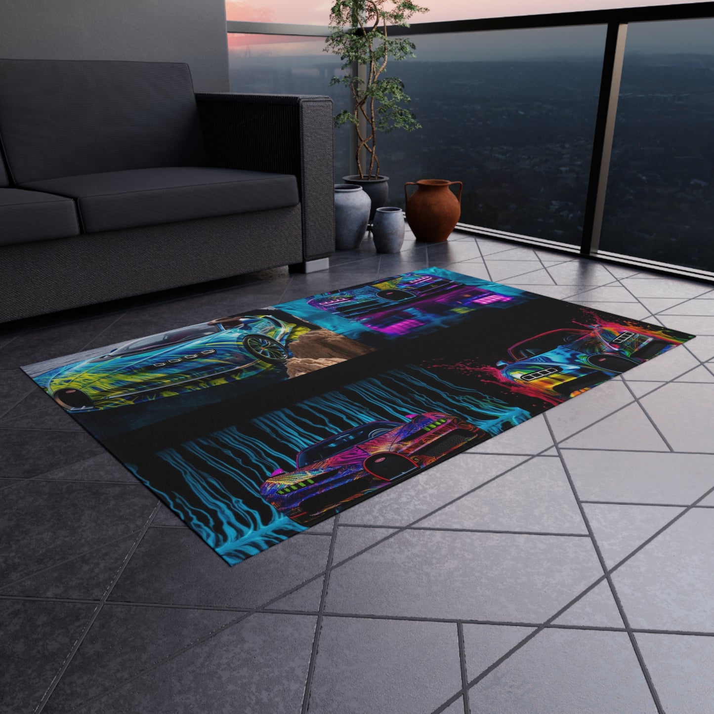 Outdoor Rug  Bugatti Water 5