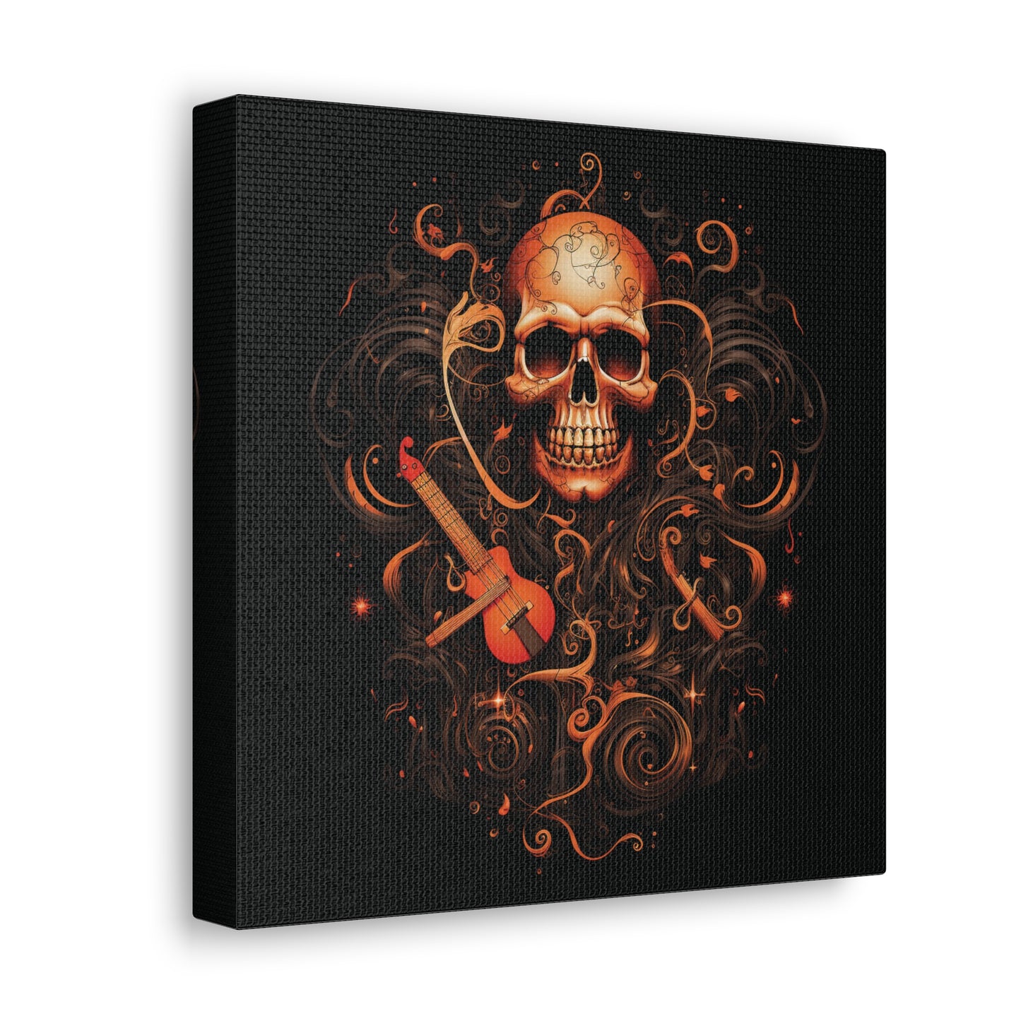 Canvas Gallery Wraps Skull Treble Clef 4