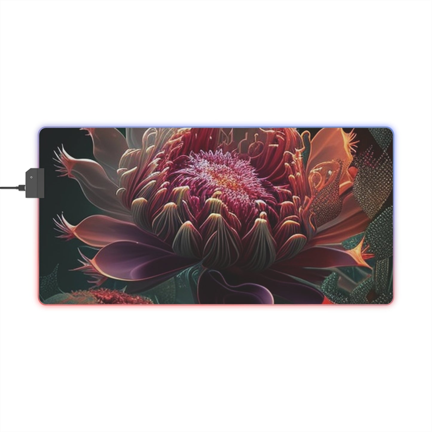 LED Gaming Mouse Pad Flower Arangment 1