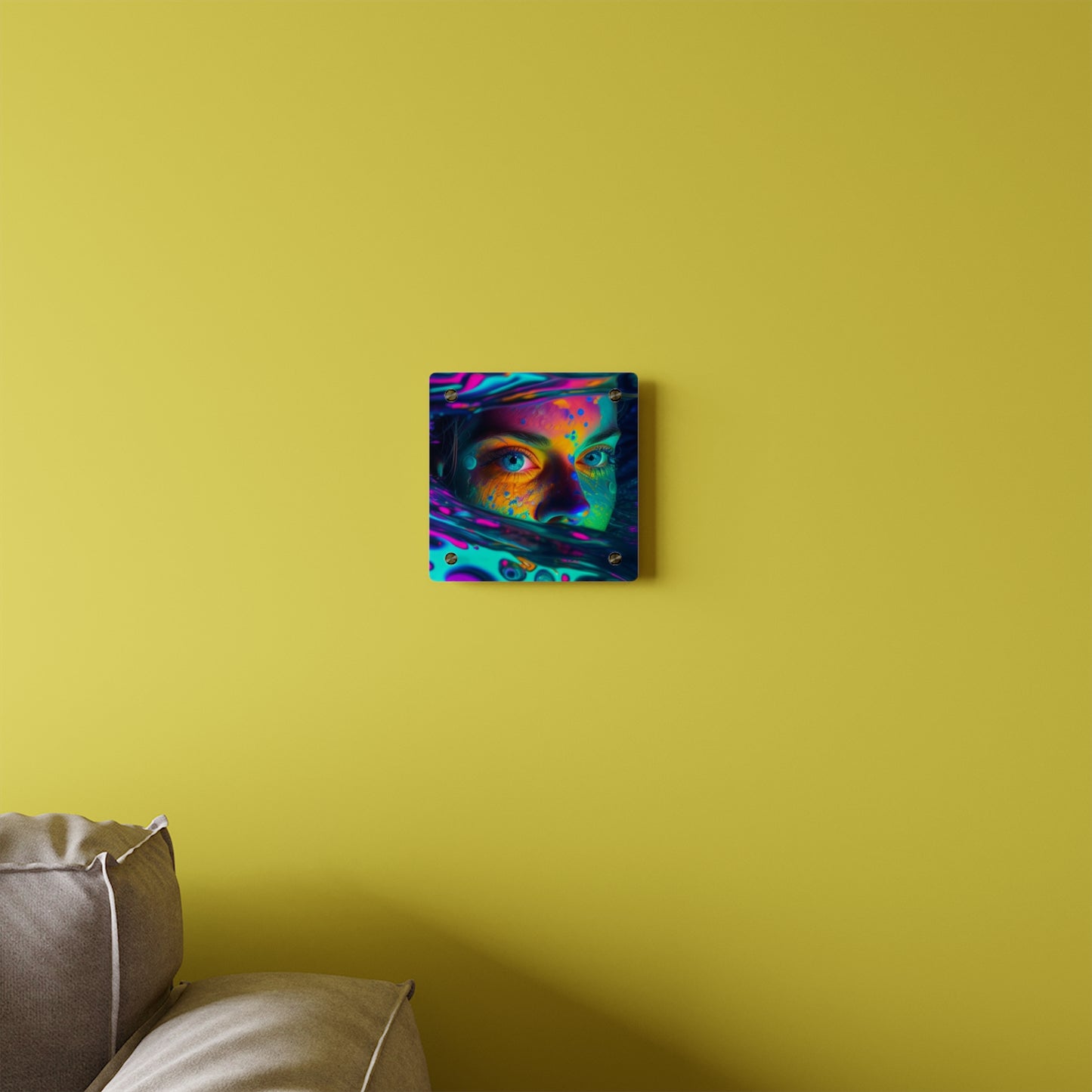 Acrylic Wall Art Panels Florescent Glow 3