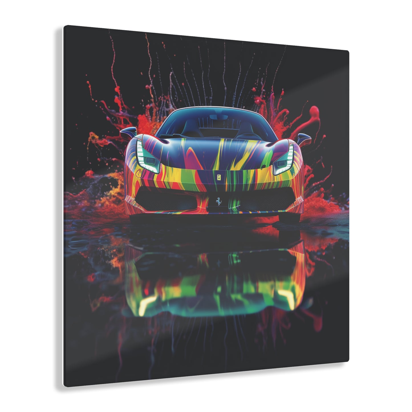 Acrylic Prints Ferrari Fusion Water 1